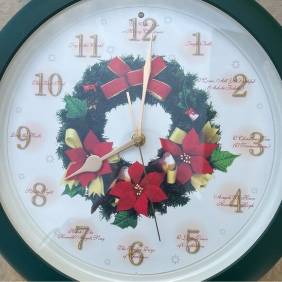 Ergo Christmas Old Tyme Caroling Clock - Tested & Works - Picture 2 of 7